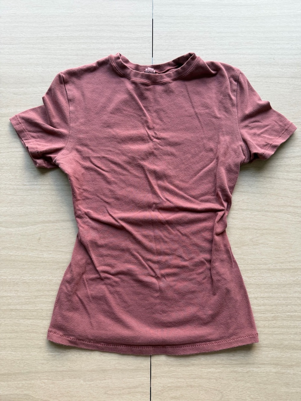 SKIMS Women’s Short Sleeve Crewneck Cotton T-Shirt XS